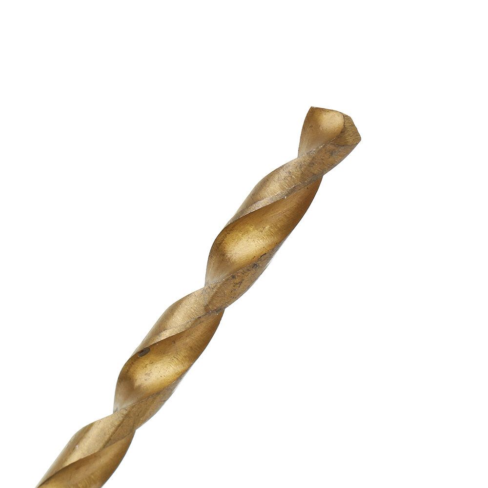 Drillpro DB-T2 13pcs 1.5-6.5mm HSS Titanium Coated 1/4 Inch