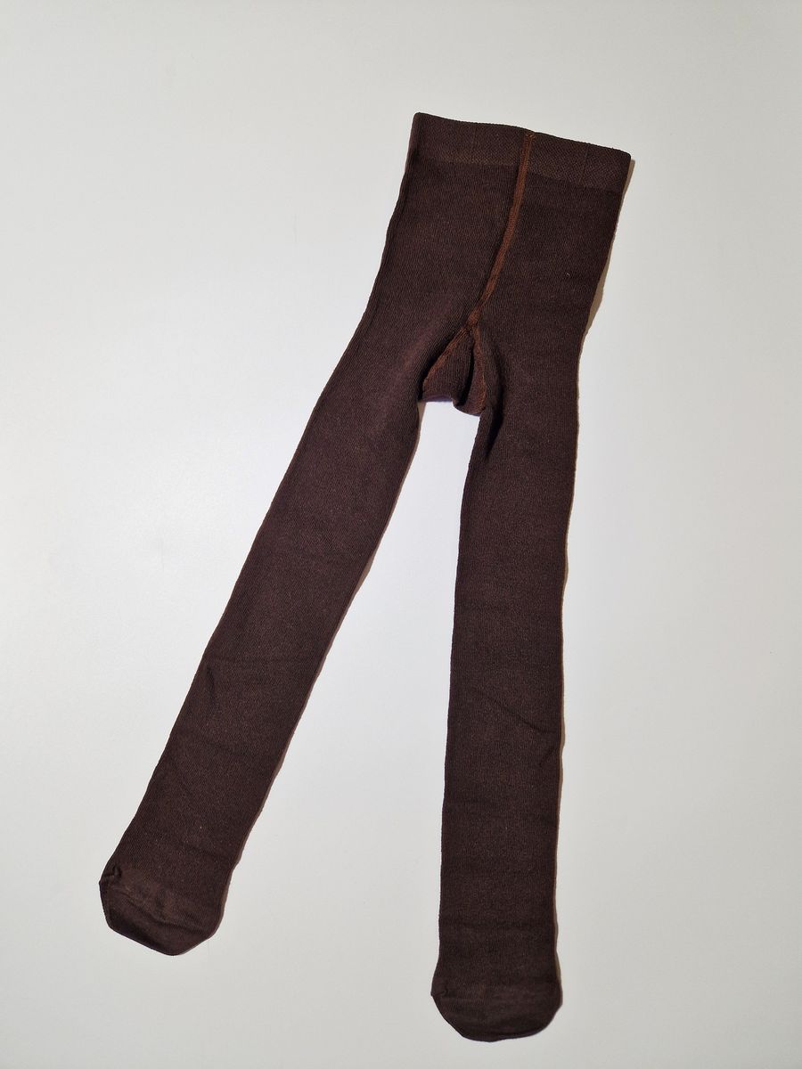 2 PIECES BROWN LYCRA TIGHT SET