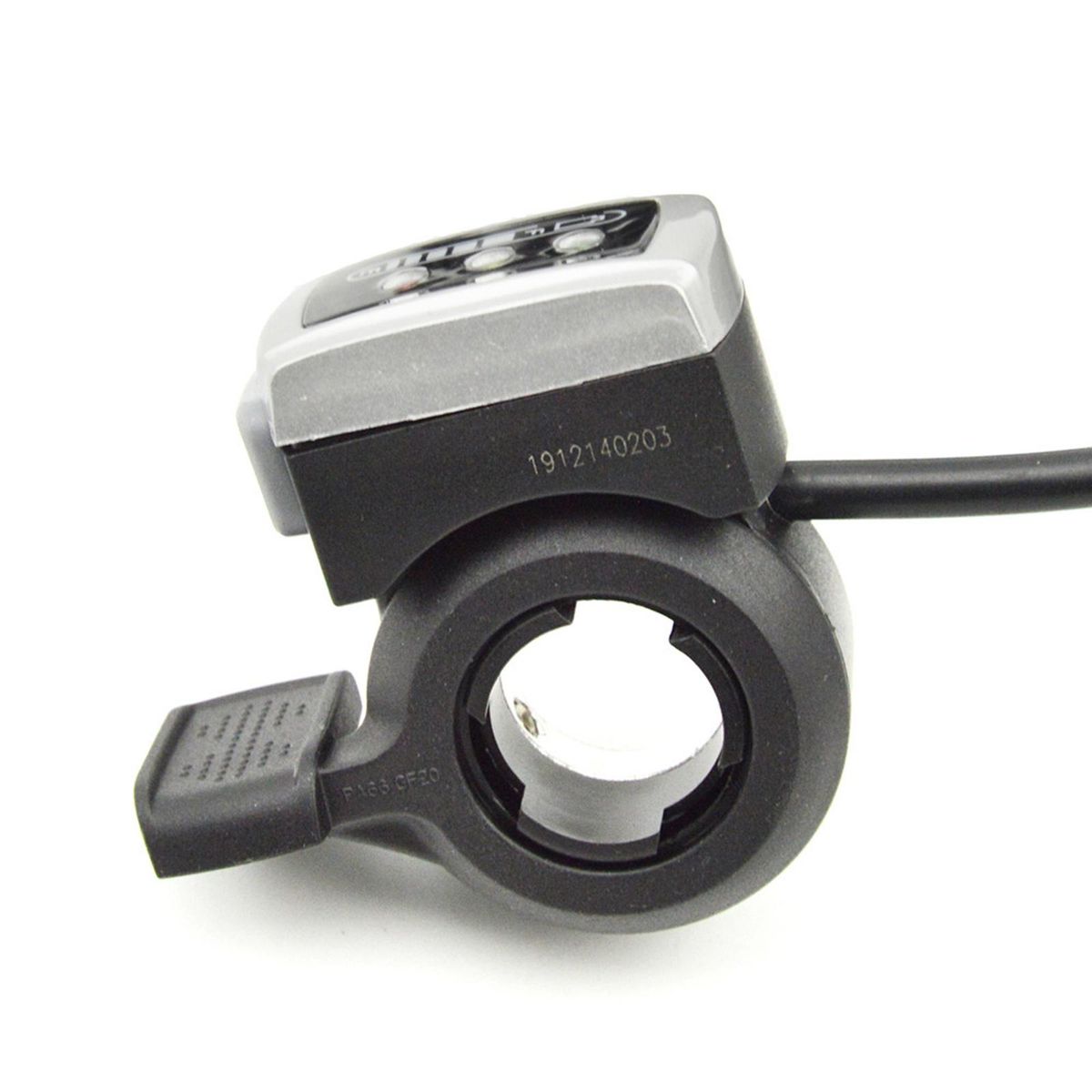 Electric E Bike Thumb Throttle With Cable 22mm Handle