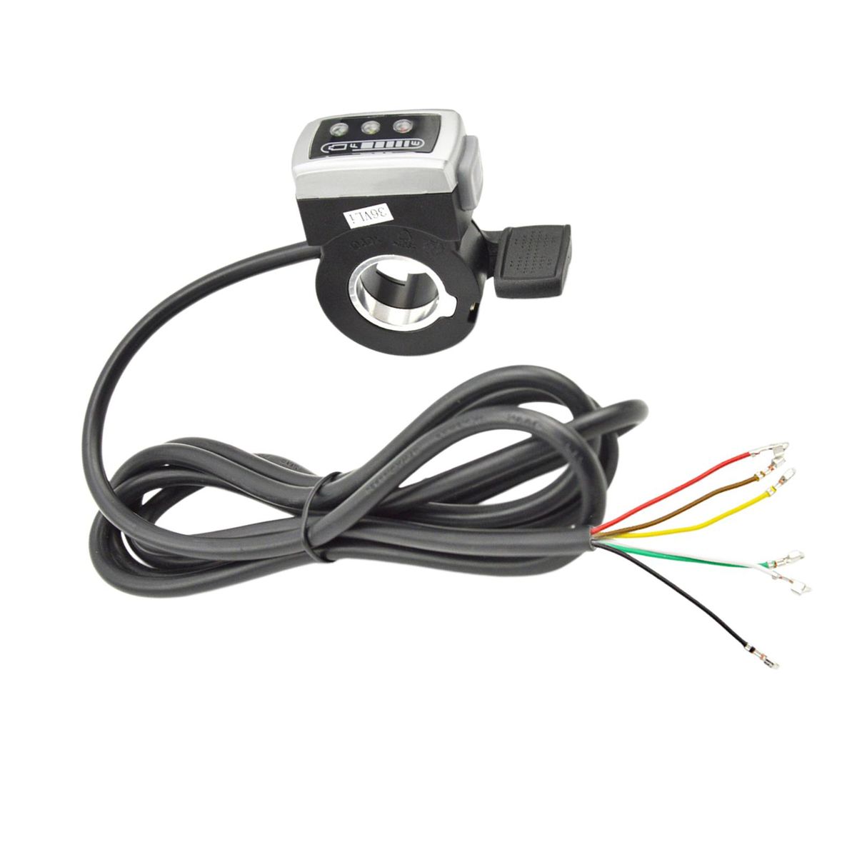 Electric E Bike Thumb Throttle With Cable 22mm Handle