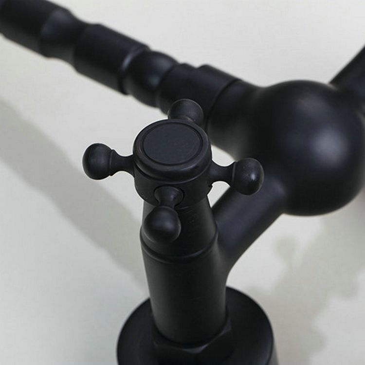 Cold Hot Water Ancient Wall Faucet(