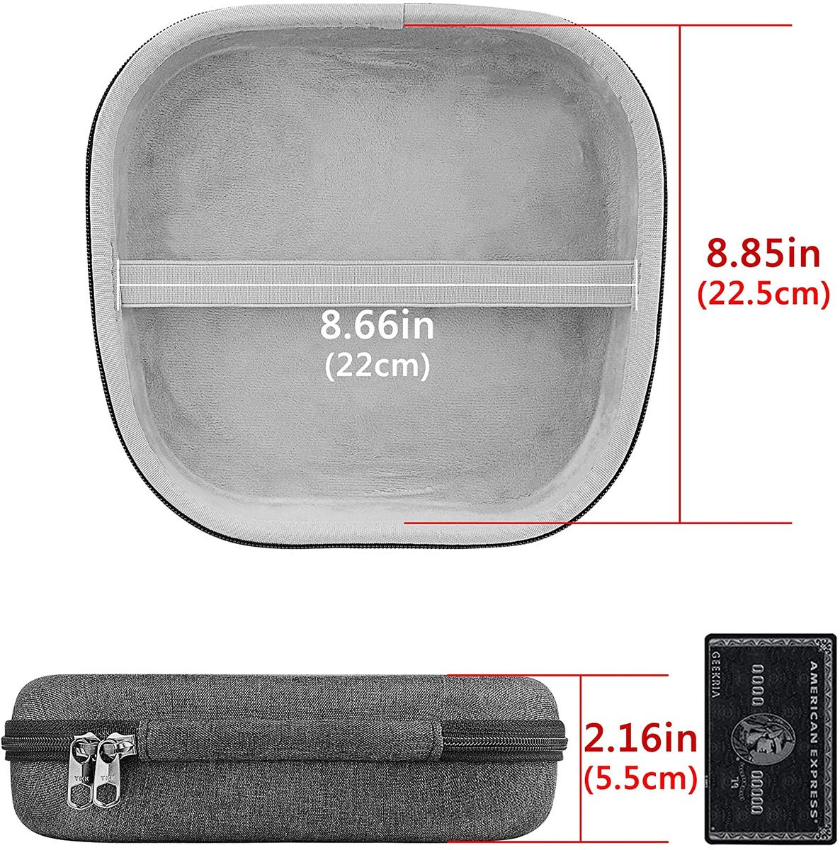 Geekria Carrying Case For Hyperx Cloud Stinger S Headsets