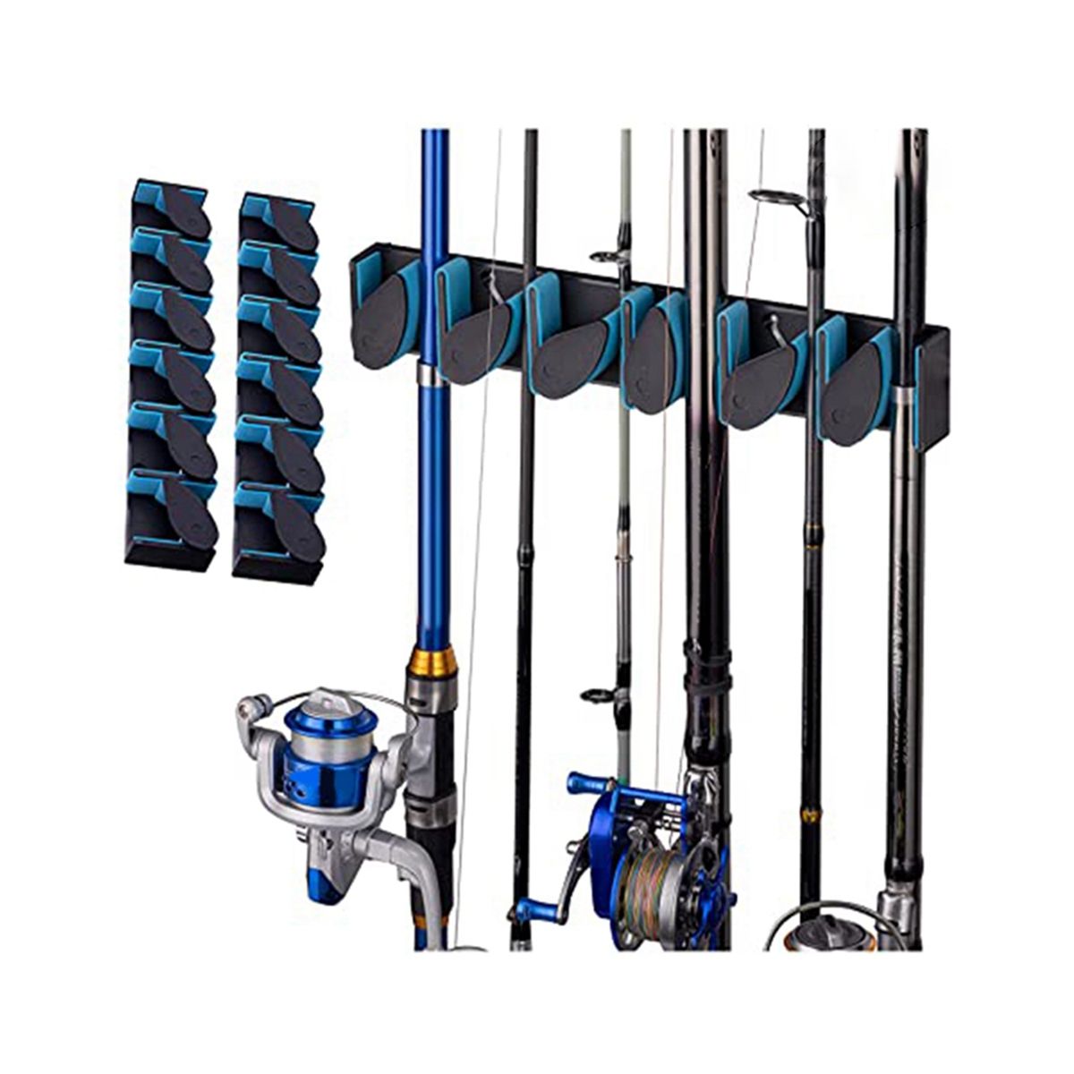 2PackFishing Pole Holders , Fishing Rod Rack/Pole Rack