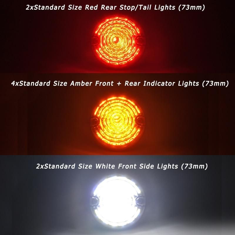 For Land Rover Defender 90/110 LED Brake Lamp Upgrade Position Side Marker Lamp