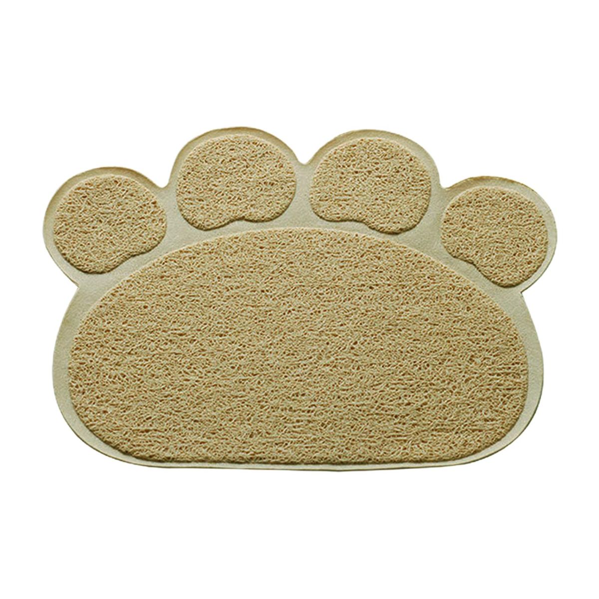 Pet Litter Pad Claw Shape Litter Pad Beige