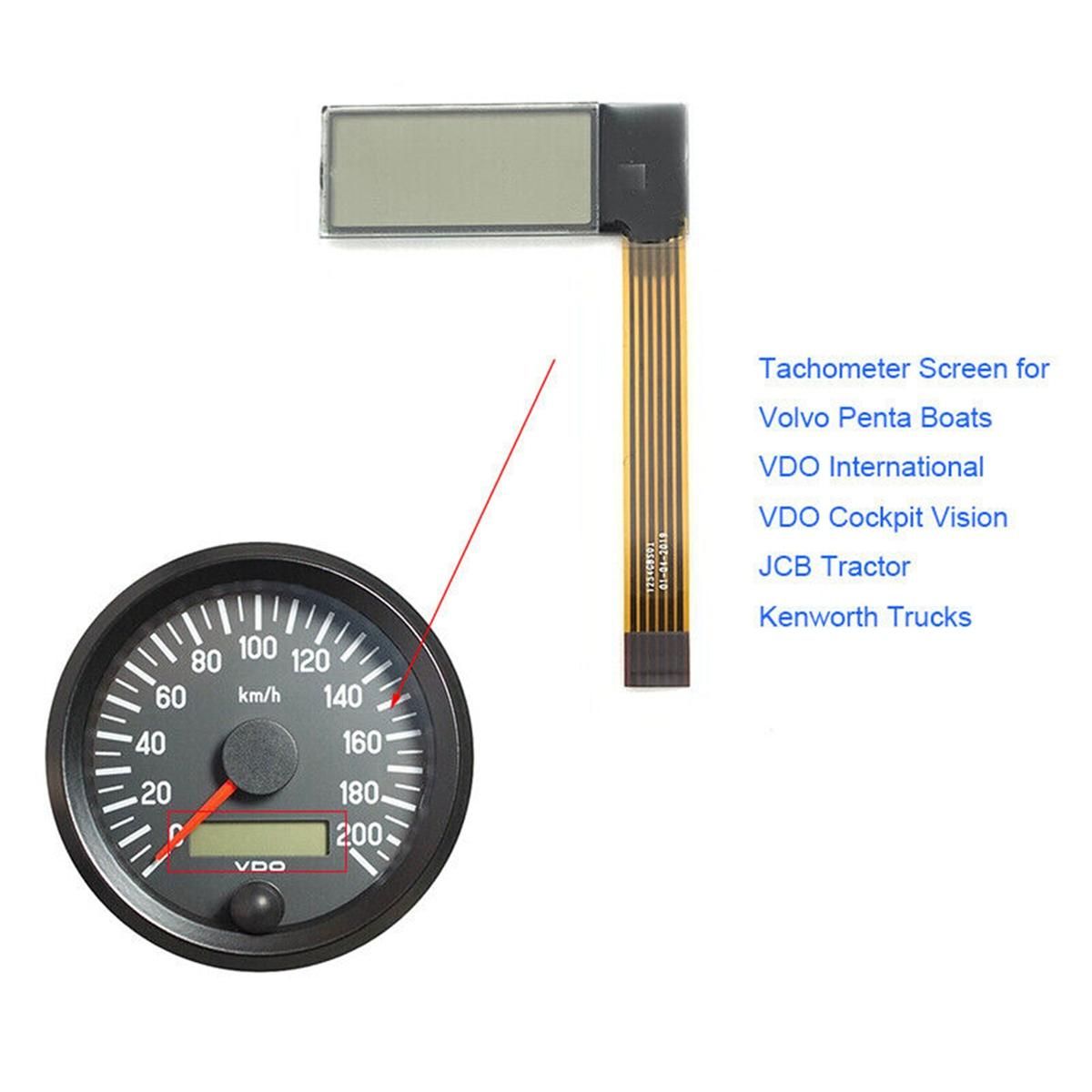 For Penta Marine Tachometer Hour Meter LCD Display &