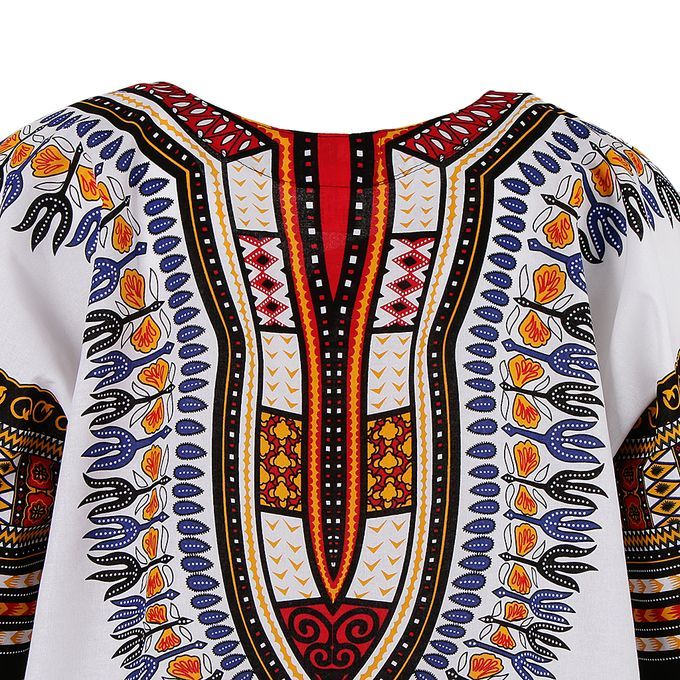 2pcs Mens Dashiki Shirt African Embroidery Print Festival Hippie