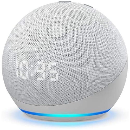 4th Gen - Smart Speaker With Alexa - Glacier White