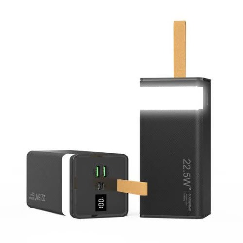 Shplus Transparent Power Bank - 2output / 3input - 30000mAh