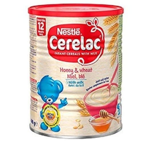 Nestle Cerelac Infant Cereal - Wheat And Honey 400g X4pieces