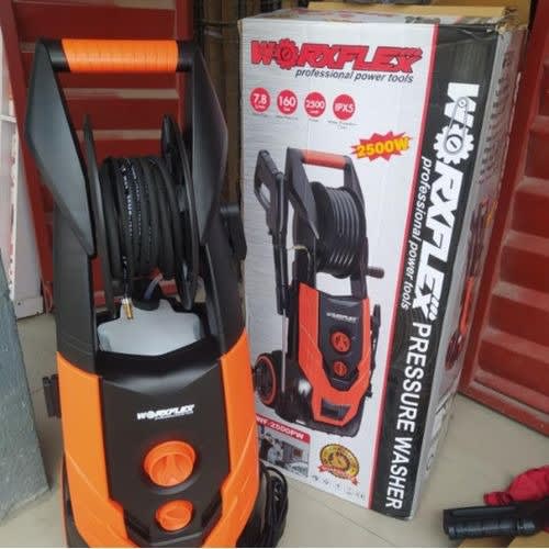 Electric High Pressure Washer - 7 HP - 2500w