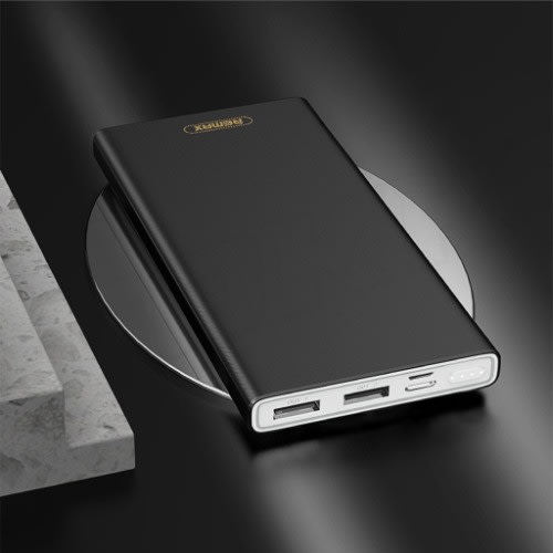 Rpp-149 Bodi 10000mah Fast Charging Powerbank 2usb Ports 2.1a Output - Type C & Micro Usb Input Black