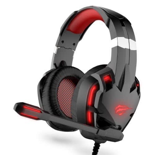 Gamenote Hv-h2001u 7.1 Surround Sound Usb Gaming Headphone With Noise Cancelling Mic