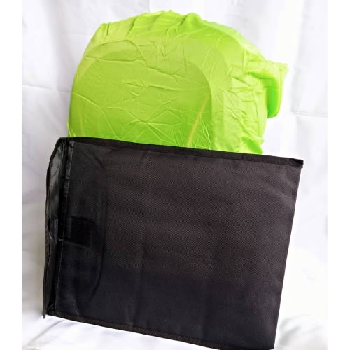 Smart Multifunction Laptop Backpack + Laptop Sleeve And Rain Cover - Black