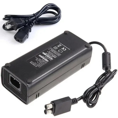 Slim Ac Adapter Power Supply - Black