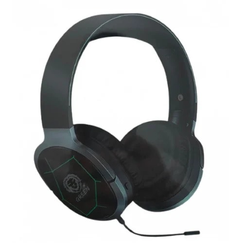 Green Lisbon Series Wireless Headset With Mic.