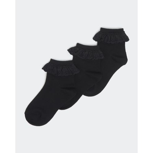 Girls Ruffle Socks - Pack Of 3