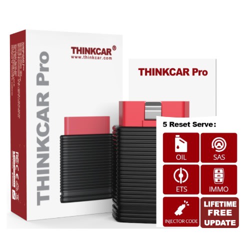 Thinkcar Pro Car Scanner With Car Keys & Injector Programming. Lifetime Free Update