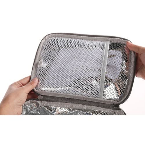Insulated Lunch Bag - Grey Mix