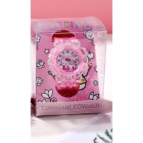 Jelly Wristwatch With Box For Girls