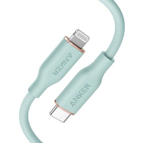 Powerline Iii Flow USB-c To Lightning Cable 3ft – Mint Green