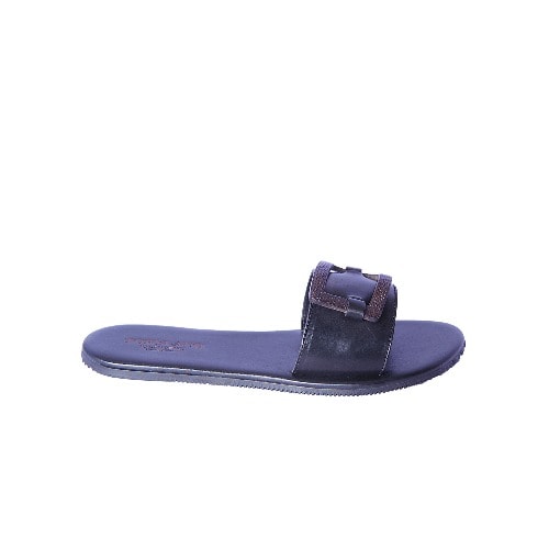 Tobylano Flat Slippers For Women- Black