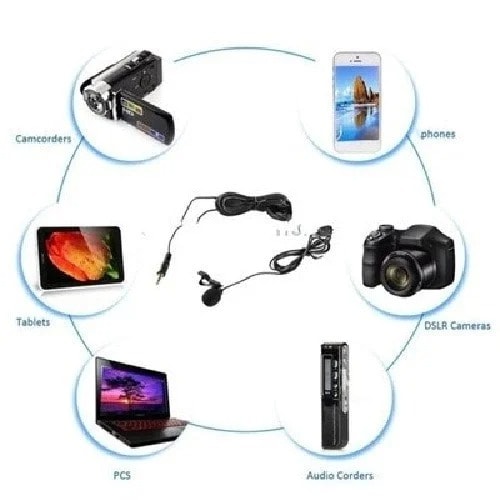 High Sensitivity Clip-on Lavalier Microphone For The Tie