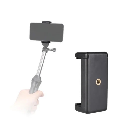 D010 Smartphone Desktop Tripod Double Hole Phone Holder Bracket