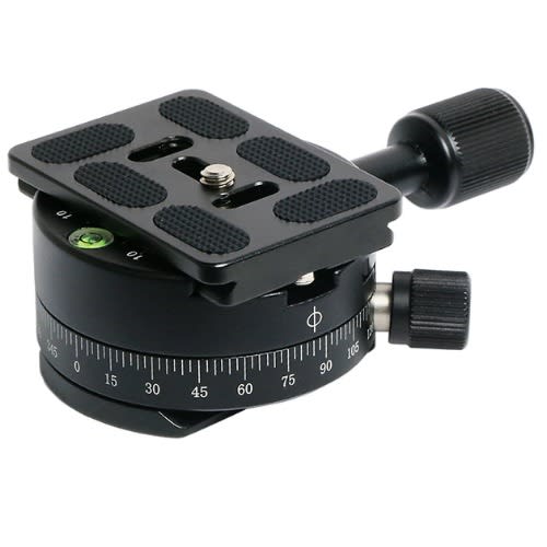 360-degree Rotating Tripod Base & Panoramic Shooting Clamp