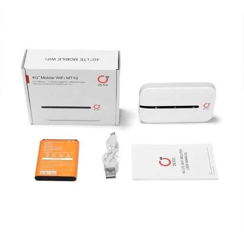 4g Lte Mobile Wifi Router With 3,000mah Battery And 150mbps Speed For All Networks.