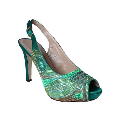 Raimondo Buccelli Shoe & Bag - Emerald Green