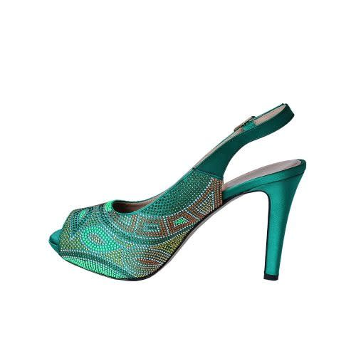 Raimondo Buccelli Shoe & Bag - Emerald Green