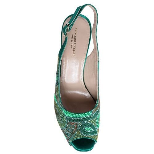 Raimondo Buccelli Shoe & Bag - Emerald Green