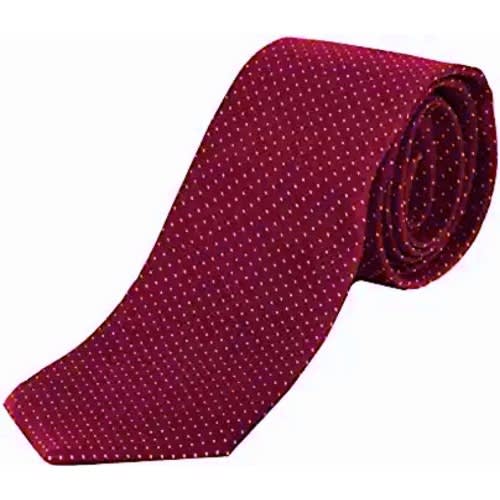 Long Tie For Men - Wine