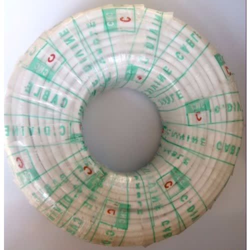 2.5mm x 4 Core Flexible - White