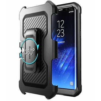 Shockproof Rugged Case with Screen Protector For Samsung Galaxy S9 Plus