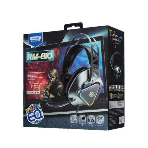 Wargod Series Intelligent Noise Reduction Gaming Headphone With Mic Rm-