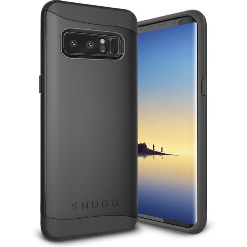 Case Fit For  Samsung Galaxy Note 8 Infinity - Black