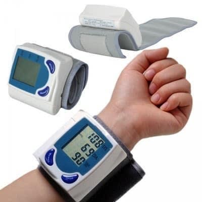 Digital Wrist Blood Pressure Monitor And Heart Meter