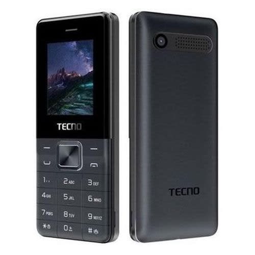 T301 Black - Dual Sim With Camera & Torchlight - Fm Radio - Black