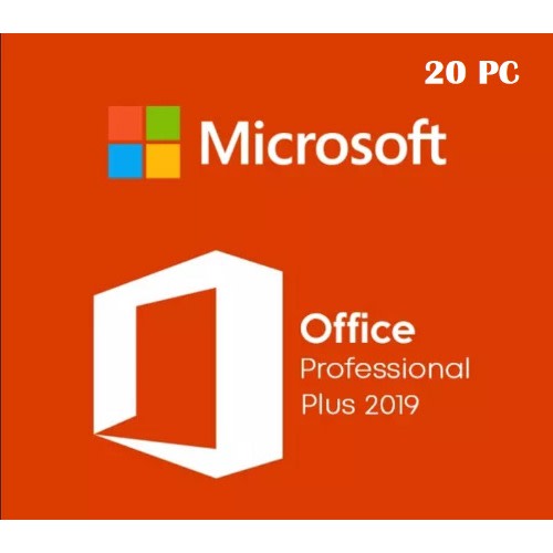 Office 2019 Pro Plus – Activation For 20 Computers