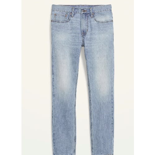 Slim Jeans For Men- Light Wash