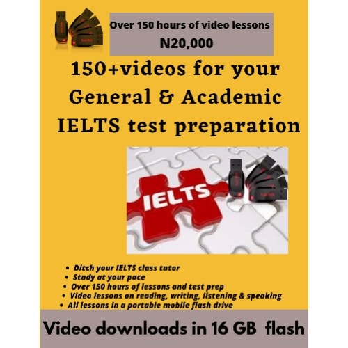 Ielts Preparatory Videos In Flash Drive
