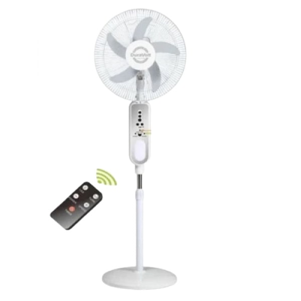 16" Rechargeable Standing Fan With Lithium Battery