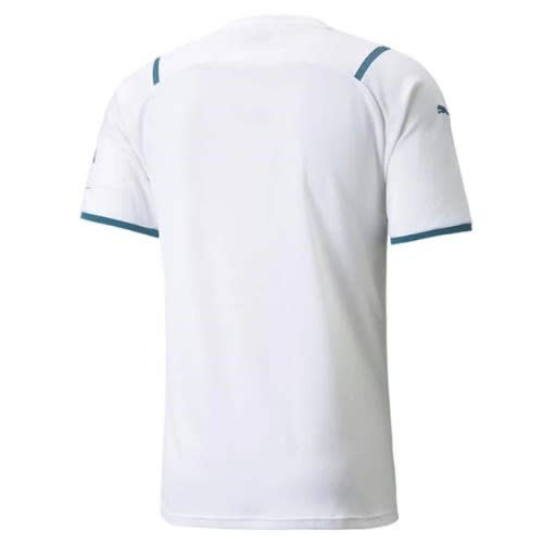 Men's Manchester City Away All White Jersey 20202021