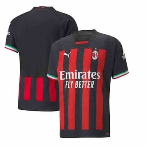 Men's Official Home Jersey Ac Milan