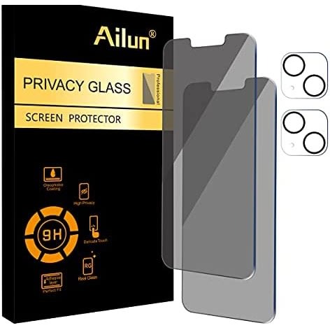 Privacy Tempered Glass + Free Lens Protector For iPhone 13 Pro Max