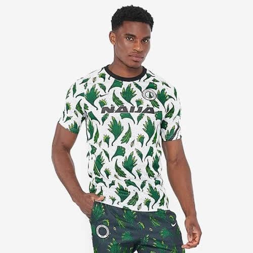 Men's Official Nigeria Pre-match Training Jersey