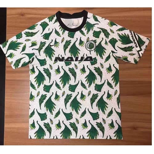 Men's Official Nigeria Pre-match Training Jersey