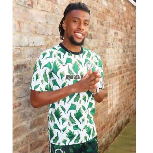 Men's Official Nigeria Pre-match Training Jersey